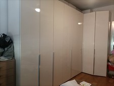 Armadio Camera da Letto bianco Lucido 