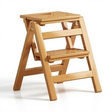 Sgabello scala pieghevole in