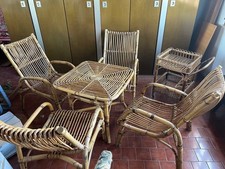  SALOTTO DA GIARDINO IN BAMBU' 