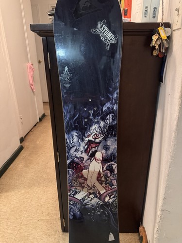 Burton snowboard the - the, white