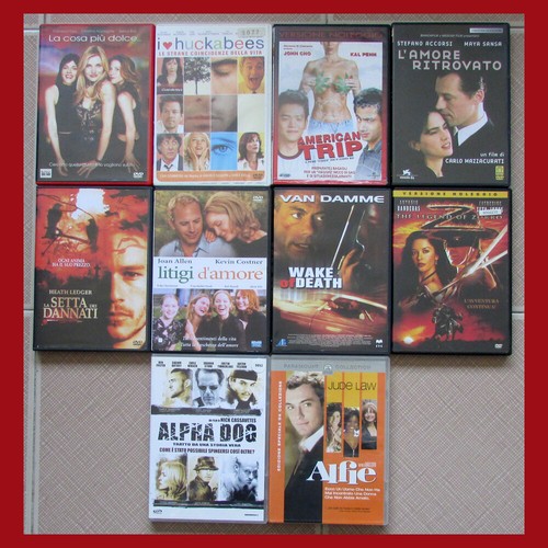 Lotto stock dwd film vari - dwd,