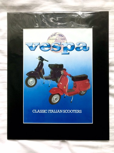 Brochure vespa originale - brochure,