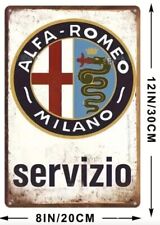 Targa Metallica/Quadro Alfa