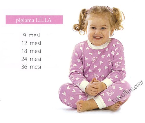 Pigiama lungo tuta bimba sweet - bimba,
