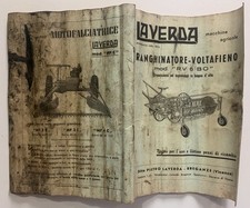 laverda ranghinatore voltafieno macchine agricole NORME USO LISTINO PREZZI