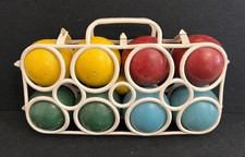 Set Bocce Legno Vintage