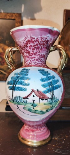 Vaso maiolica due - vaso,