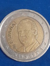 2 euro 1999 Spagna da collezione 