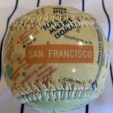 San Francisco City Map Gloss