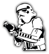 Adesivo Star Wars cartone