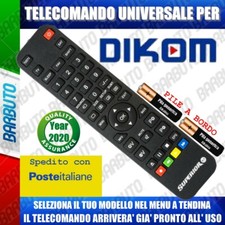 Telecomando universale dikom - universale,
