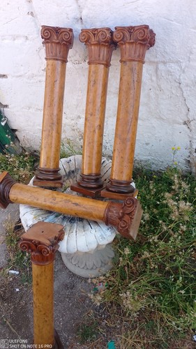 Antiche colonne in legno - antiche,