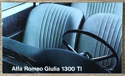 Alfa romeo giulia - romeo, 1300