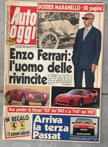 Auto oggi enzo - oggi, 25
