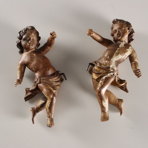Putti antichi legno intagliato - antichi,