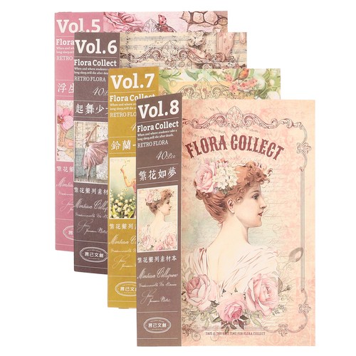 Set scrapbook stile - set, vintage