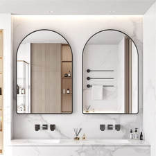 Specchio semicircolare grande