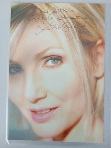 Lorella cuccarini autografo - cuccarini,