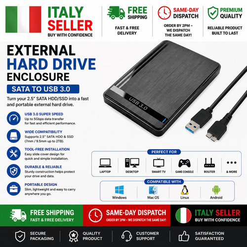 Box esterno disco rigido hdd - disco,