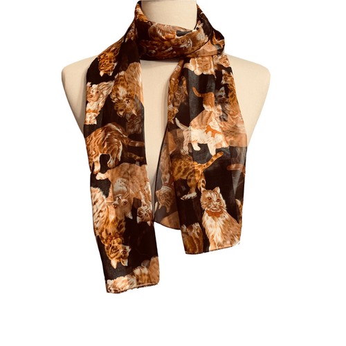 Sciarpa gatto gattino vintage