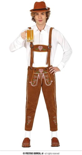 Costume tirolese uomo - costume, taglia