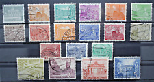 Berlino Germania 1949 Monumenti  serie completa timbrata USED set (C.SI)