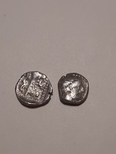 Lot 2 ANTIQUE GREEK COINS TO