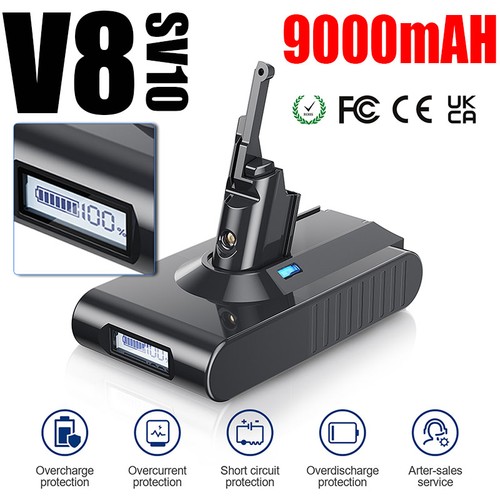 Batteria 9000mah con - batteria,