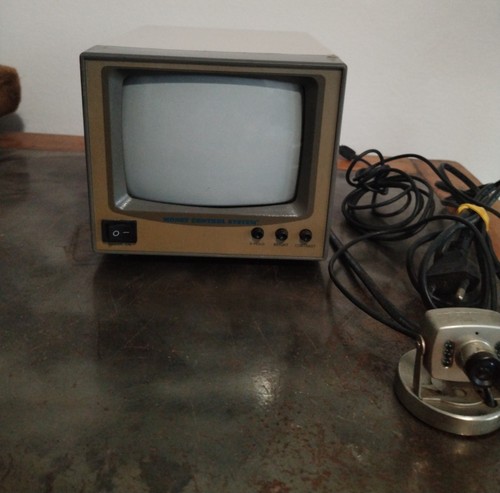 Monitor vintage crt b w - crt, 5.5"