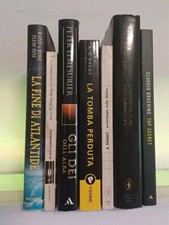 Lotto di 7 libri tema esoterismo, extraterrestri, segreti dell'Egitto (v. foto)