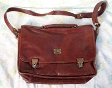 BORSA FIRMATA PELLE CUOIO VINTAGE bag leather ART OF TRAVEL LIMITED EXPRESS