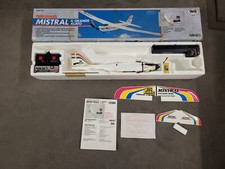 Gig Nikko Mistral aliante radiocomando 1/14 il grande alato per ricambi