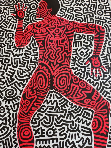 Keith haring poster mostra - keith,