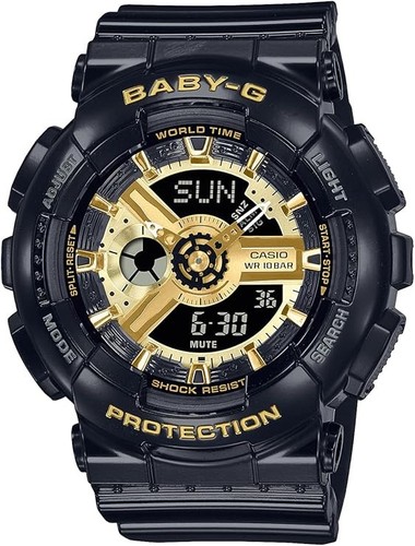 Casio baby 110x 1ajf - ba-110x-1ajf, nero