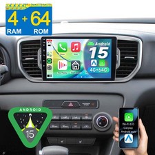Autoradio 9'' 4+64GB Android15