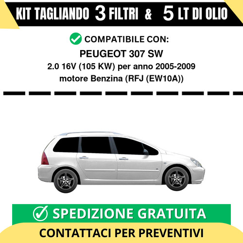 Tagliando per peugeot 307 - tagliando,