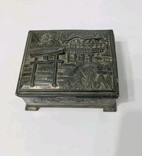 Cofanetto legno metallo made - cofanetto,