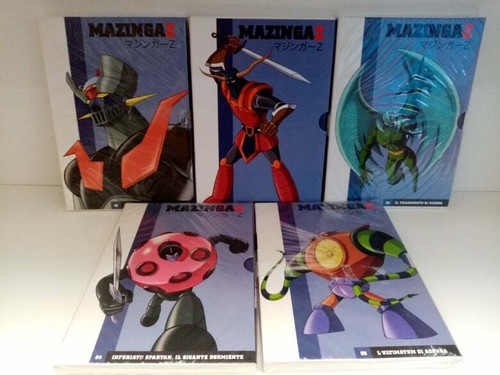 Lotto mazinga 5 dvd - mazinga,