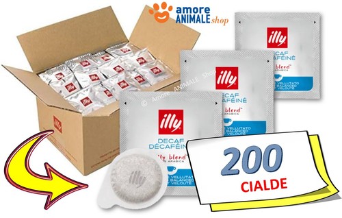 200 cialde illy caffè - cialde, →