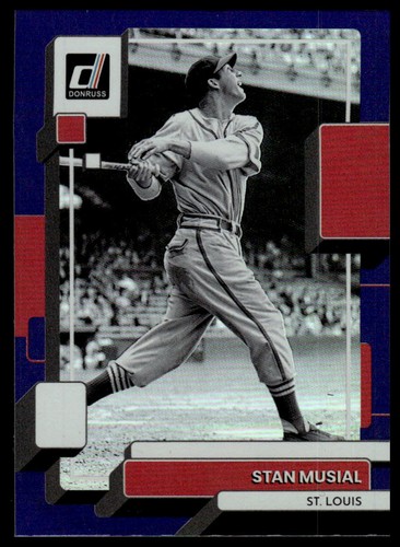 2022 donruss 223 stan musial - 2022, #223