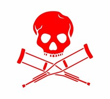 Teschio Skull Stickers-Adesivo