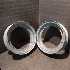 Coppia Cerchi Maggiorati Piaggio Ape 50 Canale Largo