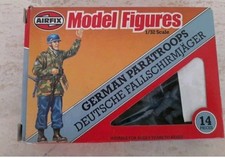 Soldatini Airfix 1 32 paracadutisti tedeschi perfetti scatola come nuova 