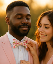 Uomo Cravatta a Farfalla