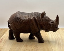 Statuina vintage intagliata a