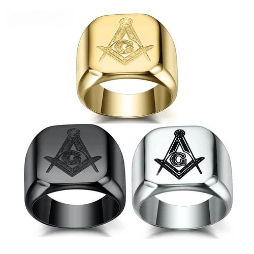 Anello uomo con sigillo - con,