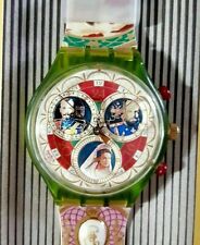 SWATCH CHRONO 1995 SCG107 RUSSIAN TREASURY VINTAGE NUOVO FUNZIONANTE