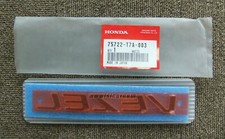 HONDA HR-V 2016 VEZEL EMBLEMA POSTERIORE 75722-T7A-003 RICAMBI ORIGINALI JDM DIRECT 2U