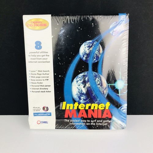 Corel internet mania - internet, cd