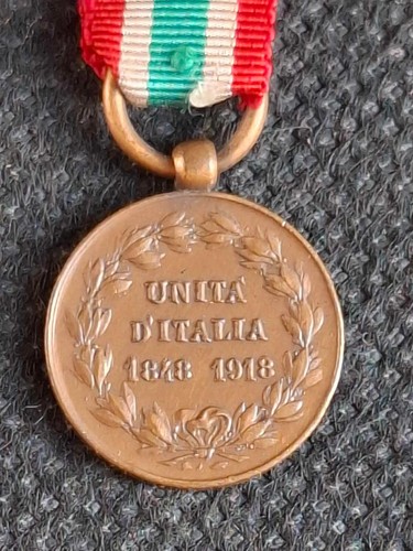 Medaglia mignon unita italia - mignon, d'italia